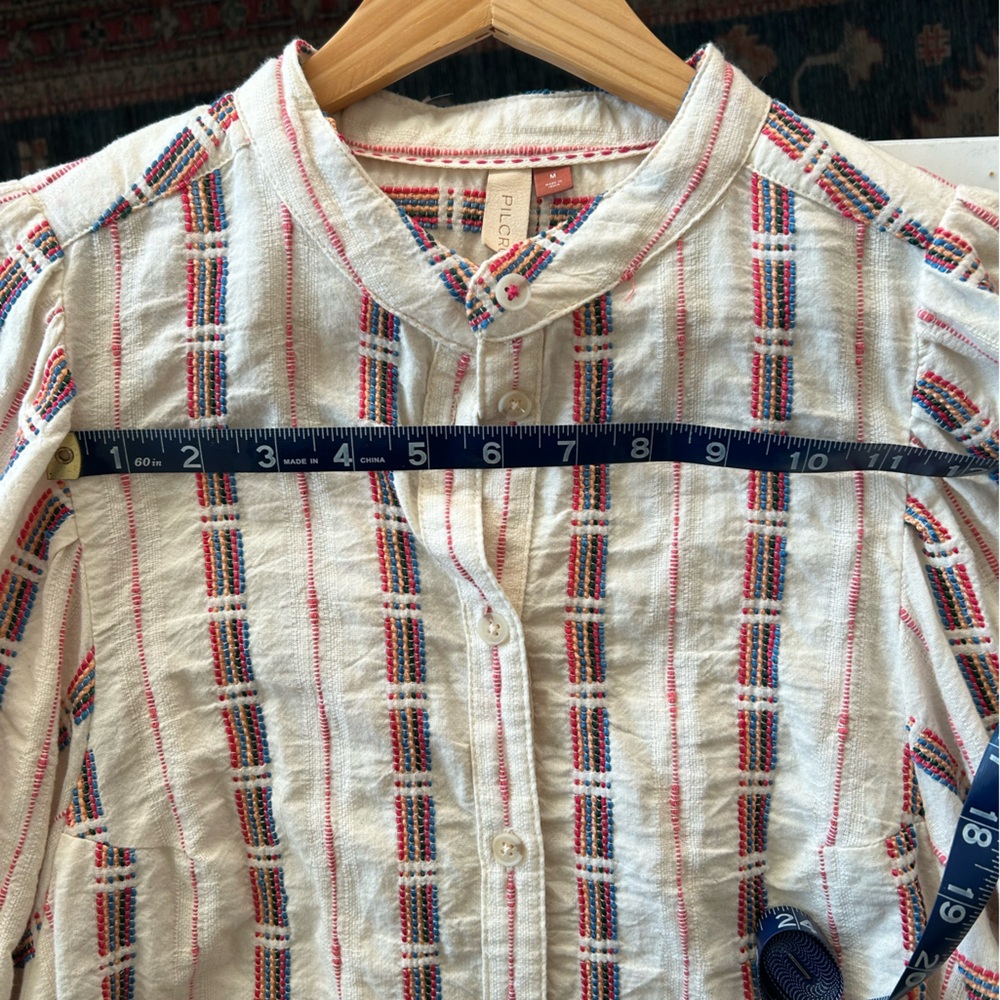 Anthropologie / Pilcro balloon 3/4 sleeve blouse - Picture 6 of 6